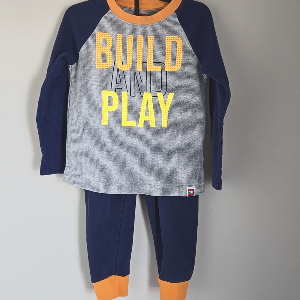 3T-4T (XS) LEGO Toddler Boys 2 piece outfit PJs